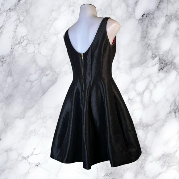 VTG Betsy & Adam Classic A-line Cocktail Dress in Black - Picture 8 of 12